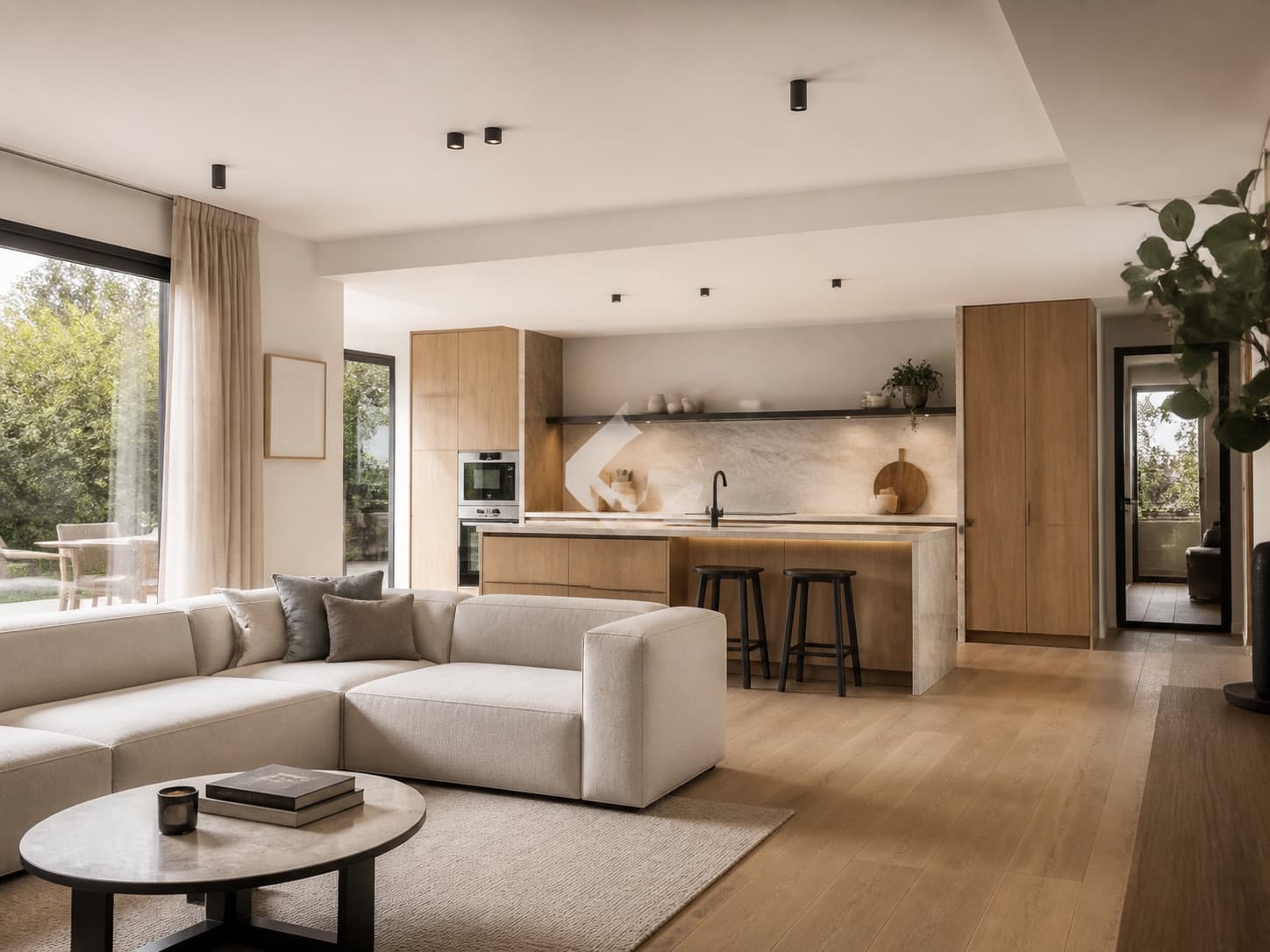 Rénovation complète dans un intérieur rénové